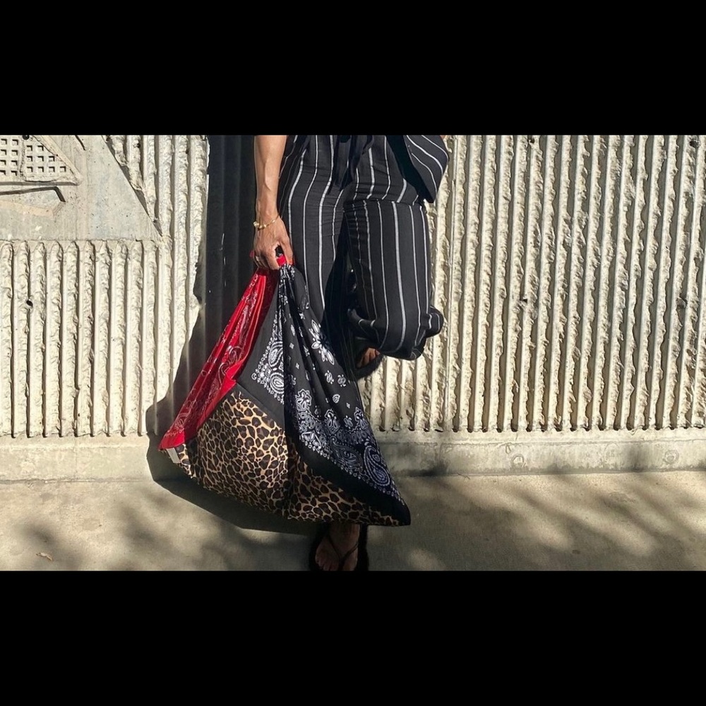 Custom Made Patchwork Handbag - image 1